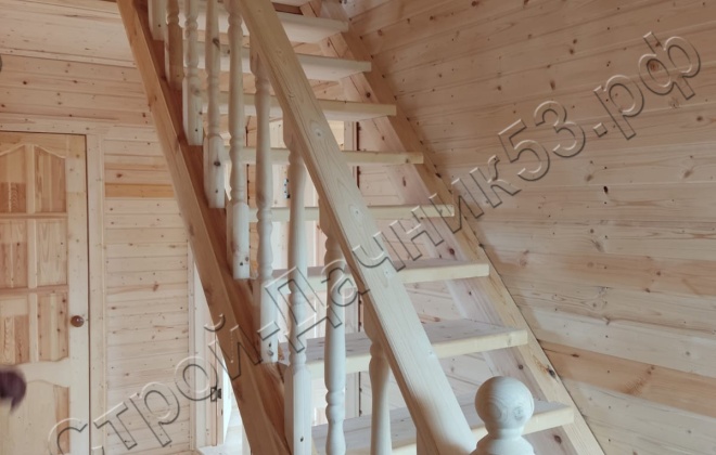 4 Каркасно-щитовой дом Д-55, 9х7м, 95  М², , республика Карелия, Кондопожский район, деревня Пялозеро. (8)